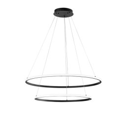 Luce Ambiente Design LED-AXIS-S8060 LED Pendel-Kronleuchter AXIS | 70W integrierte LED-Quelle