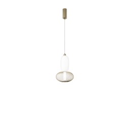 Luce Ambiente Design INKAS-S2-ORO LED Pendel-Kronleuchter INKAS | 16W integrierte LED-Quelle