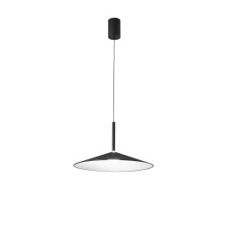 Luce Ambiente Design KHAN-S48-NER LED Pendel-Kronleuchter KHAN | 18W integrierte LED-Quelle