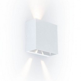 Lutec 5104003032 LED Wandleuchte Gemini Beams 1x10W | 400lm | 3000 K | IP54
