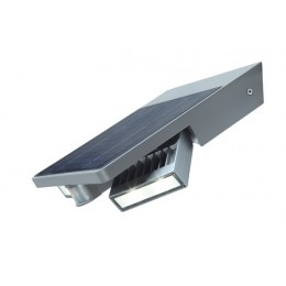 Lutec LT6901201000 Solar-LED Außenwandleuchte mit Bewegungssensor Tilly 1x4W | 420lm | 4000K | IP44