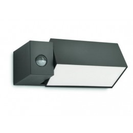 Philips 16943/93/16 Außenwandleuchte 1x23W Border | || E27 IP44