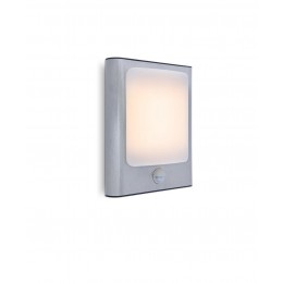 Lutec 5033002001 LED Außenwandleuchte mit Bewegungssensor Face 1x13W | 3000K | IP44