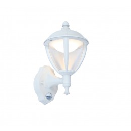 Lutec 5260103030 LED Außenwandleuchte mit Bewegungssensor Unite 1x9W | 3000K | IP44