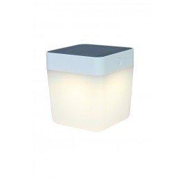 Lutec 6908001331 LED Außen-Solar-Tischleuchte Table Cube 1x1W | 3000K | IP44