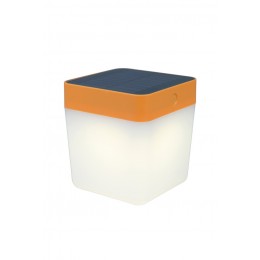 Lutec 6908001340 LED Außen-Solar-Tischleuchte Table Cube 1x1W | 3000K | IP44