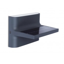 Lutec 6908901335 LED Außenwandsolarlampe Twill 1x2W | 4000K | IP54