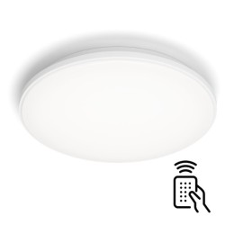 Philips 8720169196131 LED Deckenleuchte Wincel | 40W integrierte LED-Quelle | 4300 lm | 2700-6500K