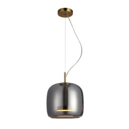 Italux PND-17760A-BRSS-SG LED Pendel-Kronleuchter Caste | 10W LED | 850lm | 3000K