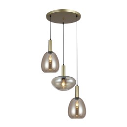 Italux PND-23541-3-GD-CH Pendel-Kronleuchter Gater E27
