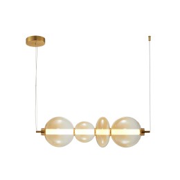 Italux PND-24352-36W-AB-AMB LED Pendel-Kronleuchter Sonte | 36W LED | 4425lm | 3000K