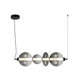 Italux PND-24352-36W-BK-SG LED Pendel-Kronleuchter Sonte | 36W LED | 4425lm | 3000K