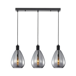 Italux PND-27812-3-BK-SG Pendel-Kronleuchter Zulo E27