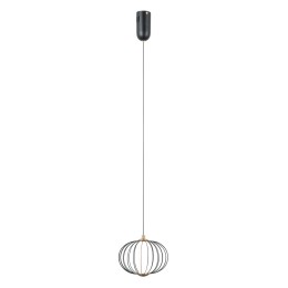 Italux PND-344221-1-BK LED Pendel-Kronleuchter Rabel | 5W LED | 432lm | 3000K