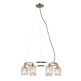 Italux PND-40814-6-HBR Pendel-Kronleuchter Simona E14
