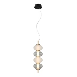 Italux PND-84938-4V-BK LED Pendel-Kronleuchter Testa | 16W LED | 1000lm | 3000K