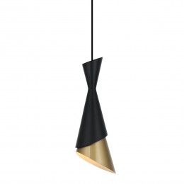 Italux PND-85949-1 BK+GD Malia E27