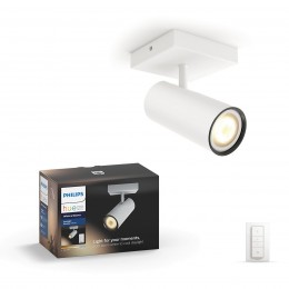 Philips Hue 50461/31/P7 LED Deckenleuchte Buratto 1x5,5w| 2200-6500K