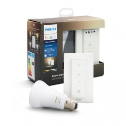 Philips Hue 10144404 LED Lampe Schalter 1x9,5W | E27 | 2200-6500K