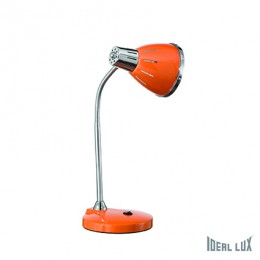 Ideal Lux Tischlampe Elvis Arancione TL1 1x60W E27