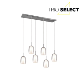 Trio SELECT T317500606 Pendel-Kronleuchter BARRET E14