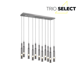 Trio SELECT T344511106 LED Pendel-Kronleuchter LUCENT | 11x3W integrierte LED-Quelle | 11x280lm |