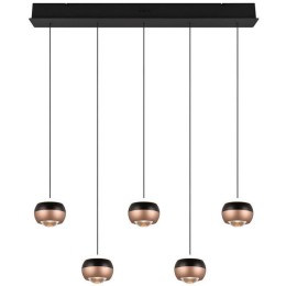 Trio SELECT T344410532 LED Pendel-Kronleuchter ORBIT | 5x8W integrierte LED-Quelle | 5x960lm | 23