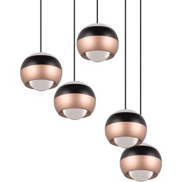 Trio SELECT T344430532 LED Pendel-Kronleuchter ORBIT | 5x8W integrierte LED-Quelle | 5x960lm | 23
