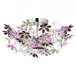 TRIO R60014017 Flower Deckenleuchte E14 4x40W