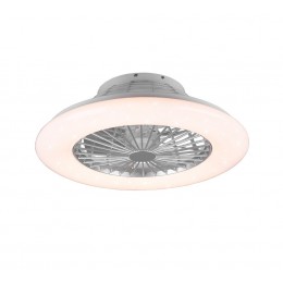 Trio R62522987 LED-Deckenleuchte mit Ventilator Stralsund 1x30 + 9W | 22200lm | 3000 - 6500K | RGB