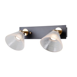 Italux WL-34393-2-BK-HBR LED Spot-Deckenleuchte Orella | 8W LED | 466lm | 3000K