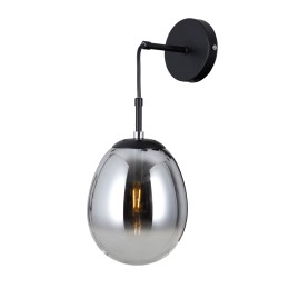 Italux WL-40825-1-BK Wandleuchte Meolo E14