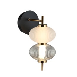 Italux WL-84938-2-BK LED Wandleuchte Testa | 8W LED | 480lm | 3000K