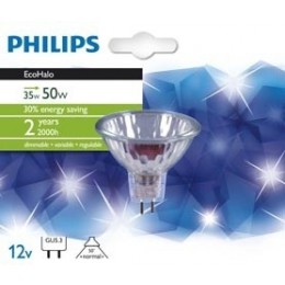 Philips 35W Leuchtmittel GU53 - EcoHalo 35W GU53 12V 36D 1BC/8 cutcase